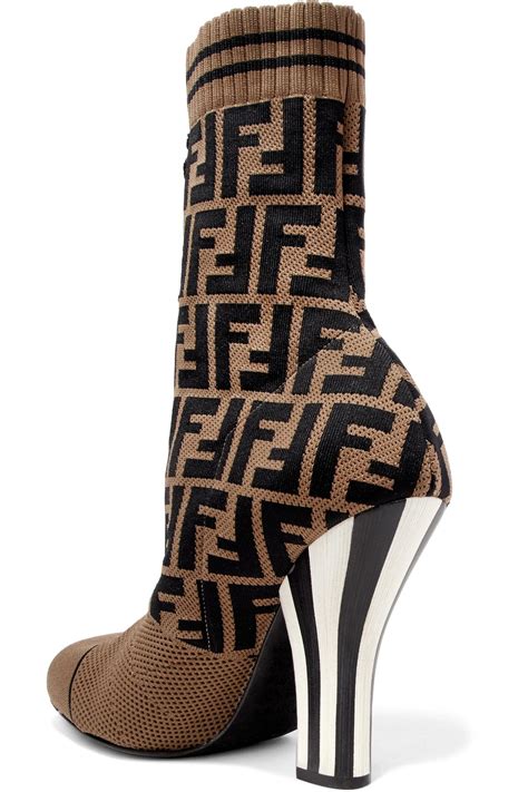 fendi sock boots size 4|fendi sock boots heels.